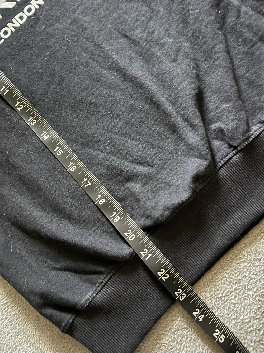 Burberry Black Logo Sweatshirt - London England